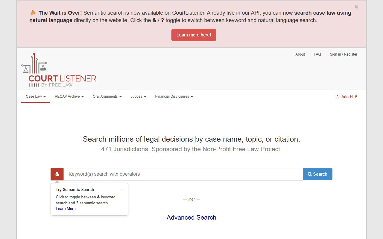 Orleans Parish Criminal District Court federal CourtListener research