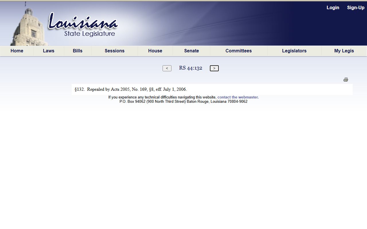 Orleans Parish public records law enforcement exemption statute La. R.S. 44:3